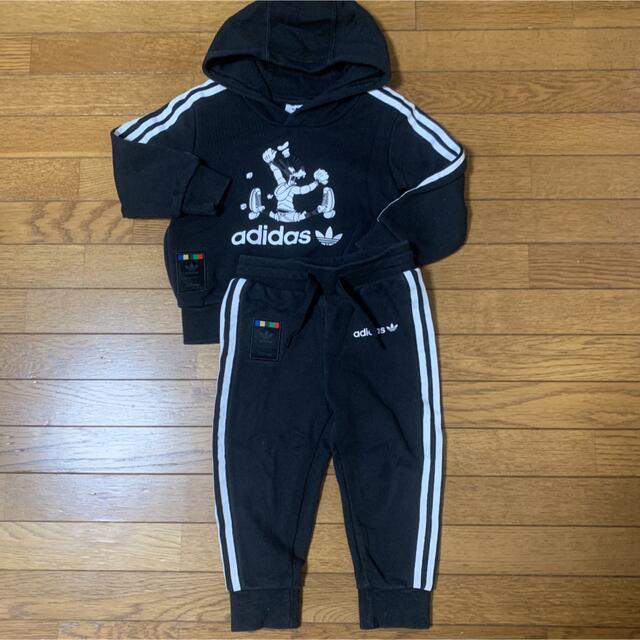 adidas(アディダス)の専用　adidas Disney セットアップ　90cm キッズ/ベビー/マタニティのキッズ服男の子用(90cm~)(その他)の商品写真