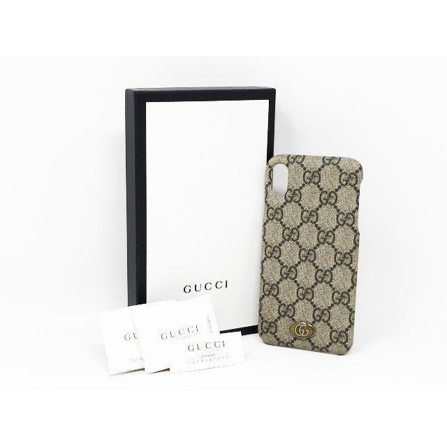 Gucci(グッチ)の新品同様 GUCCI グッチ GGスプリーム オフィディア 587671  スマホ/家電/カメラのスマホアクセサリー(iPhoneケース)の商品写真