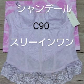 シャンデール　補正下着　C90 スリーインワン