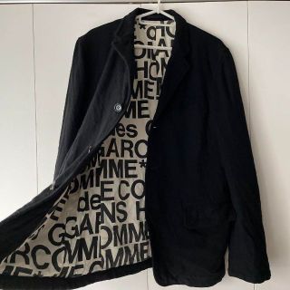 アウトレット特売 COMME des GARCONS テーラードジャケット 花柄 未使用 テーラードジャケット 花柄 シルク混 S GARCONS des COMME テーラードジャケット