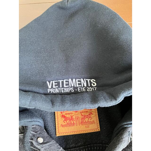 VETEMENTS × Levi's Gジャン ヴェトモン リーバイス パーカー 2