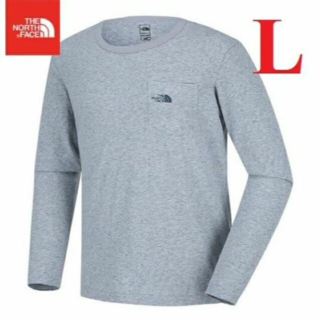 THE NORTH FACE(ザノースフェイス)の海外★ ノースフェイス Tシャツ 長袖 ラウンドT ロンT K125B メンズのトップス(Tシャツ/カットソー(七分/長袖))の商品写真