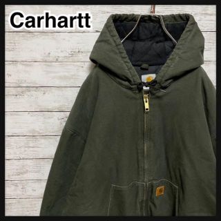 カーハート ジャケット/アウター(メンズ)(グリーン・カーキ/緑色系