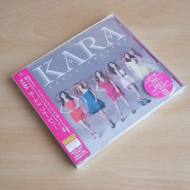 新品★KARA ガールズ フォーエバー CD 初回限定盤C ボーナストラック収録