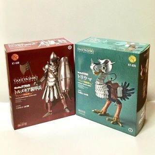 ジブリ(ジブリ)のジブリフィギュア　トルメキア装甲兵＆トリウマ クシャナ親衛隊Ver. ２点セット(アニメ/ゲーム)