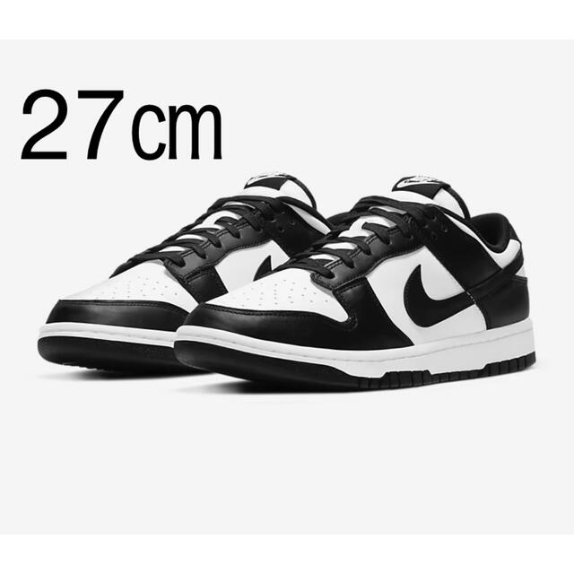 NIKE - 27㎝ Nike Dunk Low White Black Panda パンダの通販 by ...