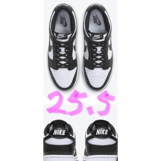 ナイキ(NIKE)のNike Dunk ナイキ ダンク PANDA ブラック ホワイト 25.5(スニーカー)