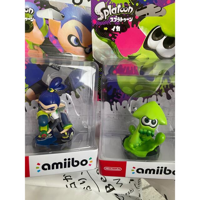 amiibo ボーイ　イカ(スプラトゥーンシリーズ) 新品 エンタメ/ホビーのフィギュア(ゲームキャラクター)の商品写真