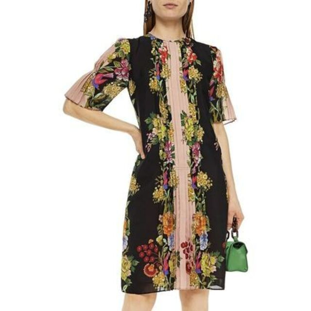 ETRO(エトロ)の＊ETRO＊250,000円 フローラルプリント シルクワンピース レディースのワンピース(ひざ丈ワンピース)の商品写真