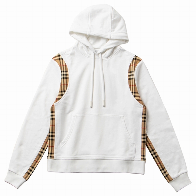 BURBERRY パーカー スウェット ヴィンテージチェックパネル