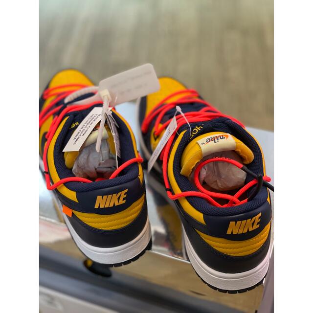NIKE - 新品未使用ナイキオフホワイトNIKE offwhiteダンクミシガン26.5