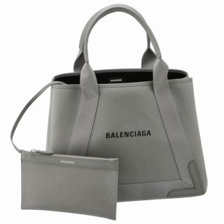 バレンシアガ(Balenciaga)のBALENCIAGA トートバッグ ネイビー カバ NAVY CABAS M(トートバッグ)