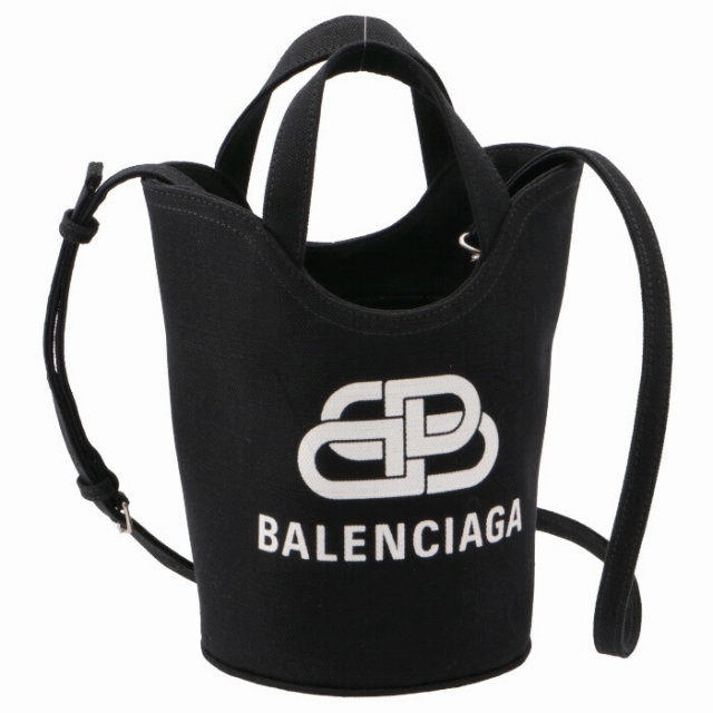 BALENCIAGA ショルダーバッグ WAVE XS バケットバッグ