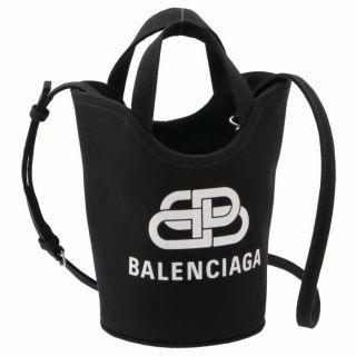 バレンシアガ(Balenciaga)のBALENCIAGA ショルダーバッグ WAVE XS バケットバッグ(メッセンジャーバッグ)