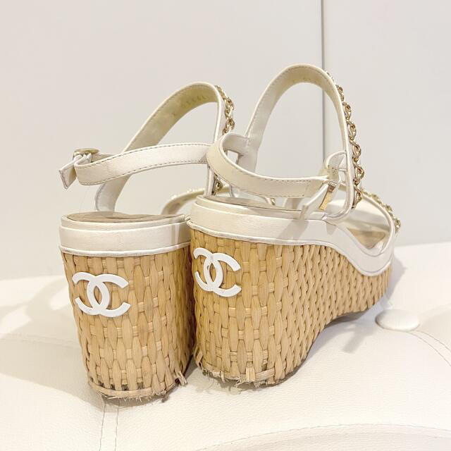 CHANEL  サンダル 24.5cm