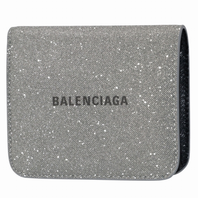 【BALENCIAGA】グリッターミニ財布