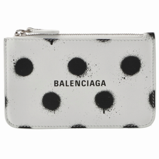 BALENCIAGA カードホルダー＆コインケース ミニ財布 ドット