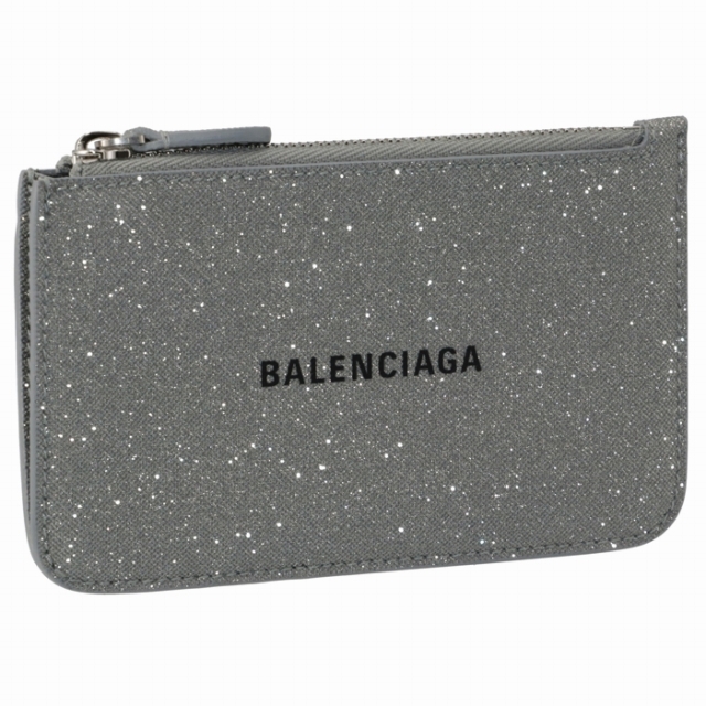 ファスナー外側BALENCIAGA カードホルダー＆コインケース ミニ財布