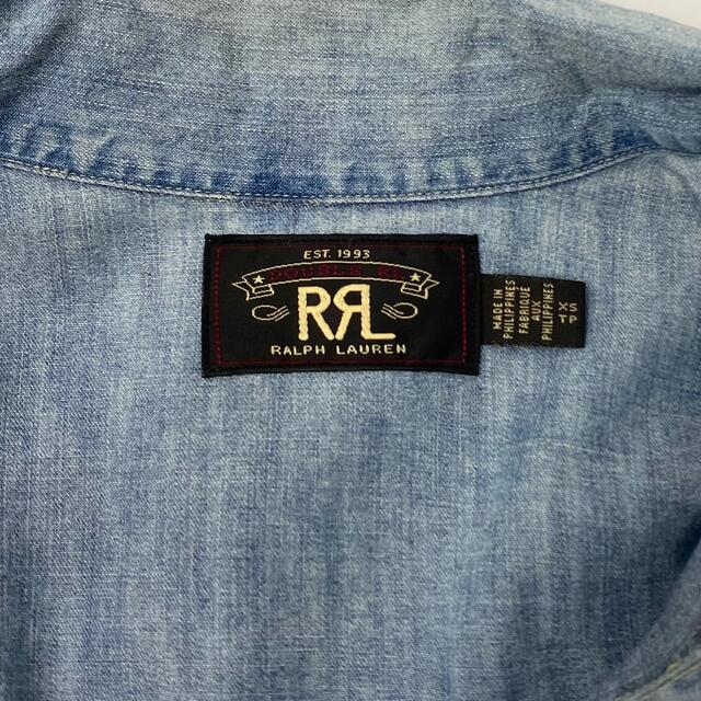 RRL(ダブルアールエル)の131/ RRLラルフローレン　デニムシャツr345 メンズのトップス(シャツ)の商品写真