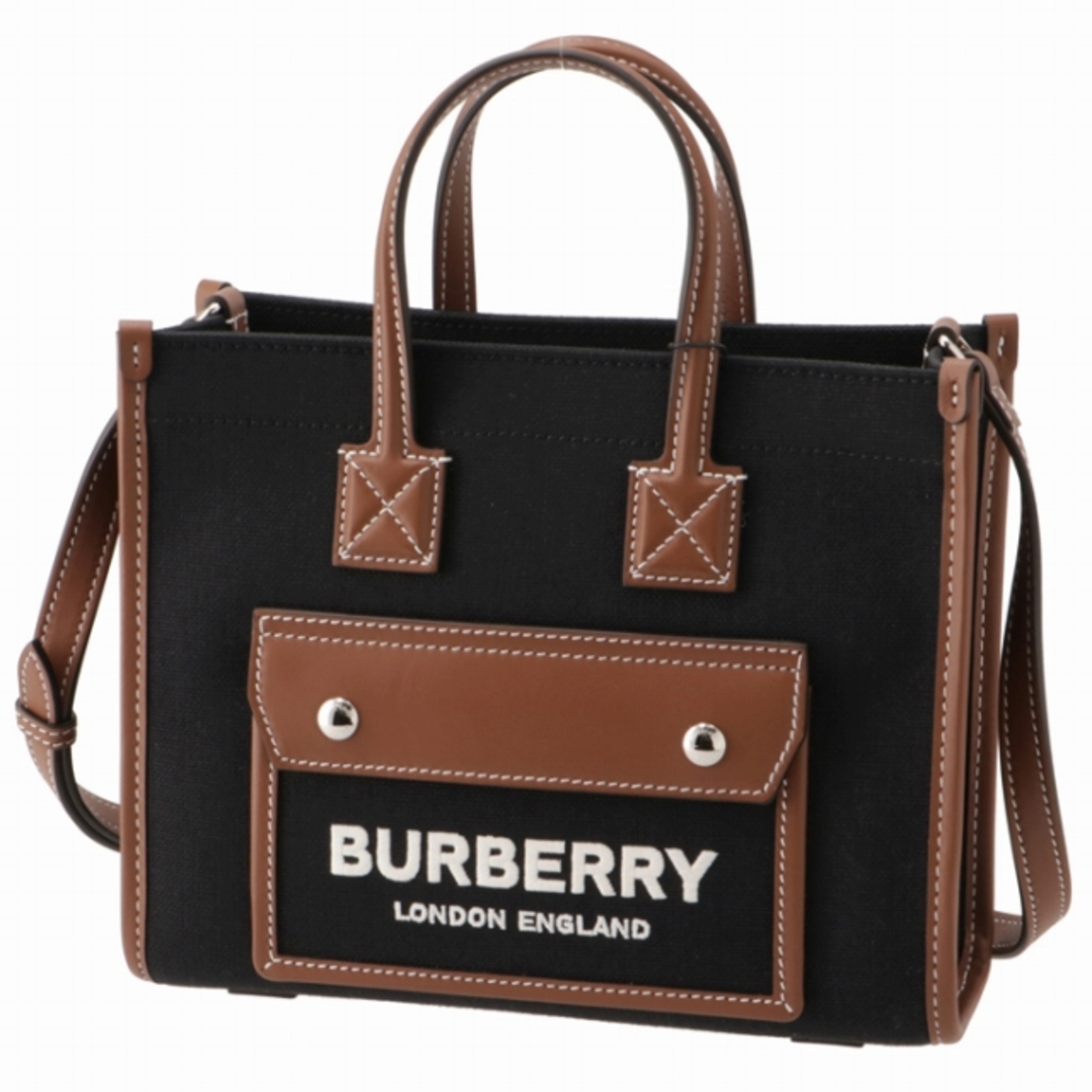 BURBERRY(バーバリー)のBURBERRY トートバッグ ミニ ツートン フレヤバッグ ショルダー レディースのバッグ(トートバッグ)の商品写真