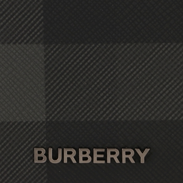 BURBERRY(バーバリー)のBURBERRY メンズ カードケース チャコールチェック 名刺入れ レディースのファッション小物(名刺入れ/定期入れ)の商品写真