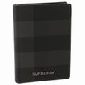 BURBERRY メンズ カードケース チャコールチェック 名刺入れ