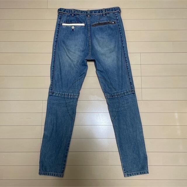 sacai(サカイ)のsacai Denim Knee Zip Pants メンズのパンツ(デニム/ジーンズ)の商品写真