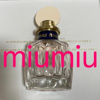 ミュウミュウ(miumiu)のMIUMIU ローロゼ オードトワレ(香水(女性用))