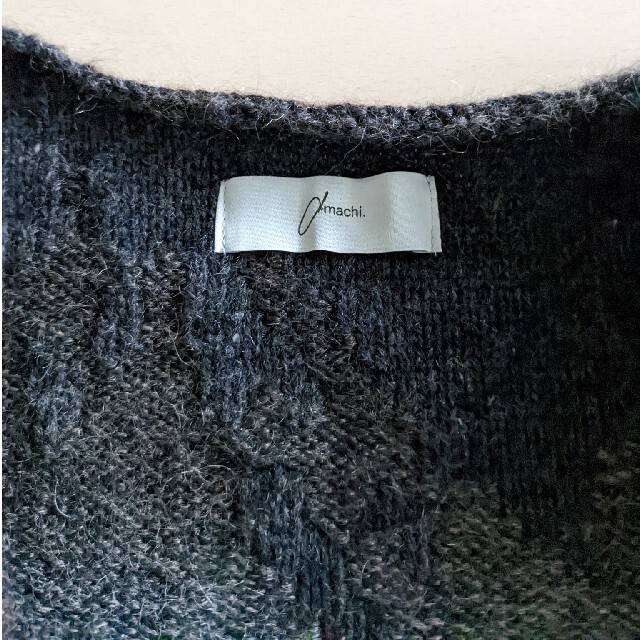 amachi.Rainy Pattern Knit Cardigan メンズのトップス(カーディガン)の商品写真