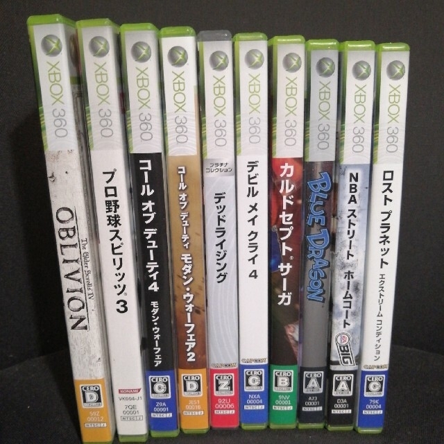 Xbox360(エックスボックス360)のXBOX360 ソフト11本セット エンタメ/ホビーのゲームソフト/ゲーム機本体(家庭用ゲームソフト)の商品写真