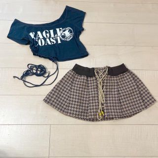 d.i.a ダイヤ ジャケット ワンピース ミニスカート カーキ - library