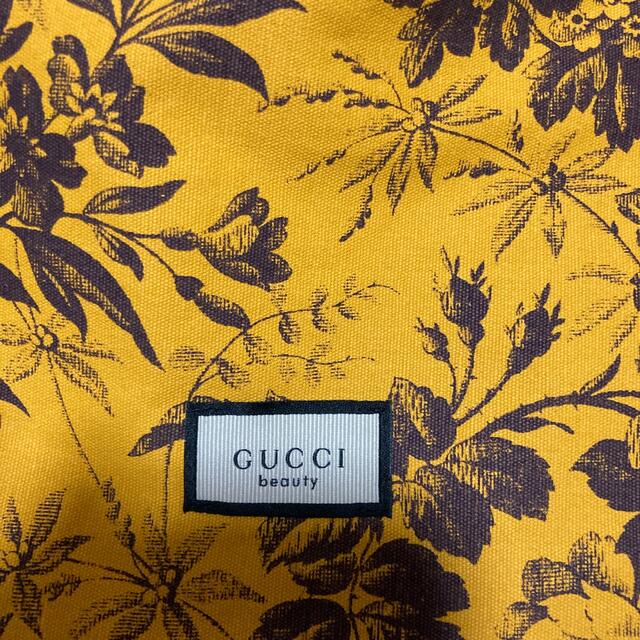 Gucci(グッチ)のGUCCIノベルティ巾着ポーチ エンタメ/ホビーのコレクション(ノベルティグッズ)の商品写真