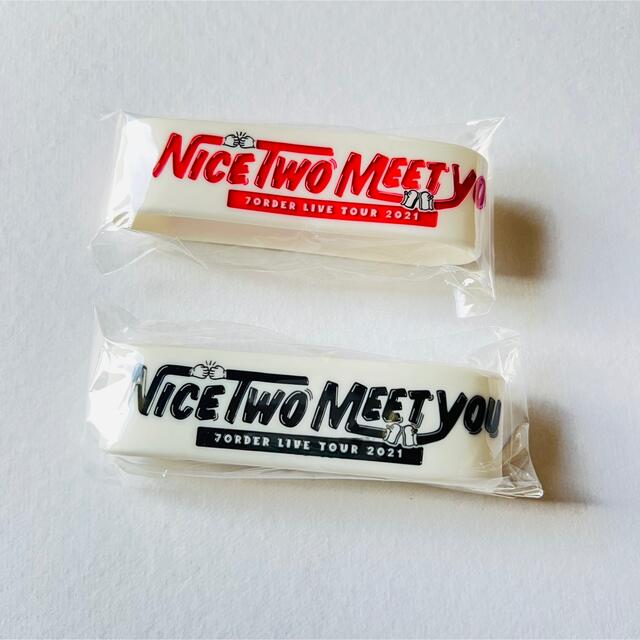 7ORDER グッズ Tシャツ ラバーバンド NICE TWO MEET YOU