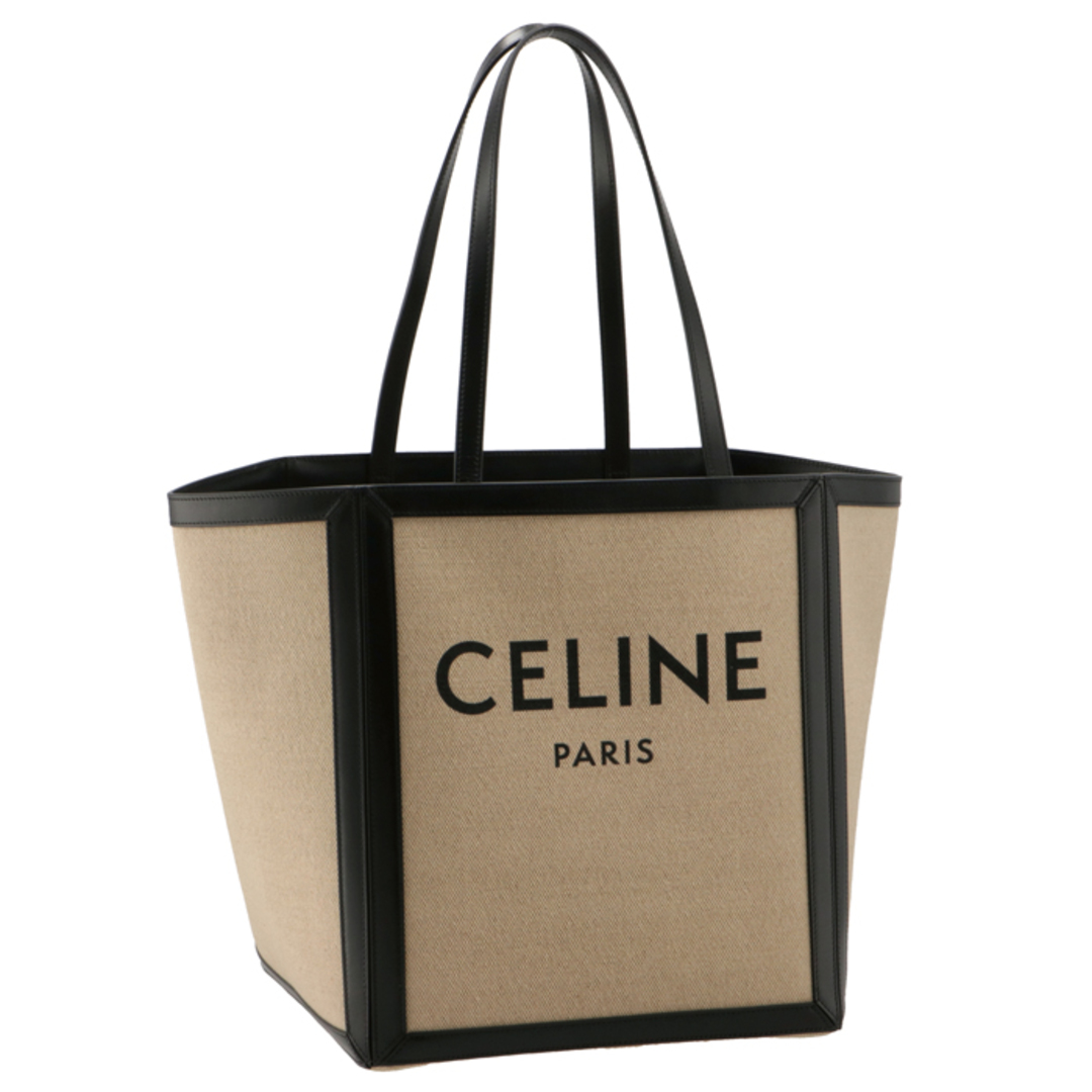 CELINE トートバッグ ラージ スクエア カバ CABAS キャンバス | フリマアプリ ラクマ