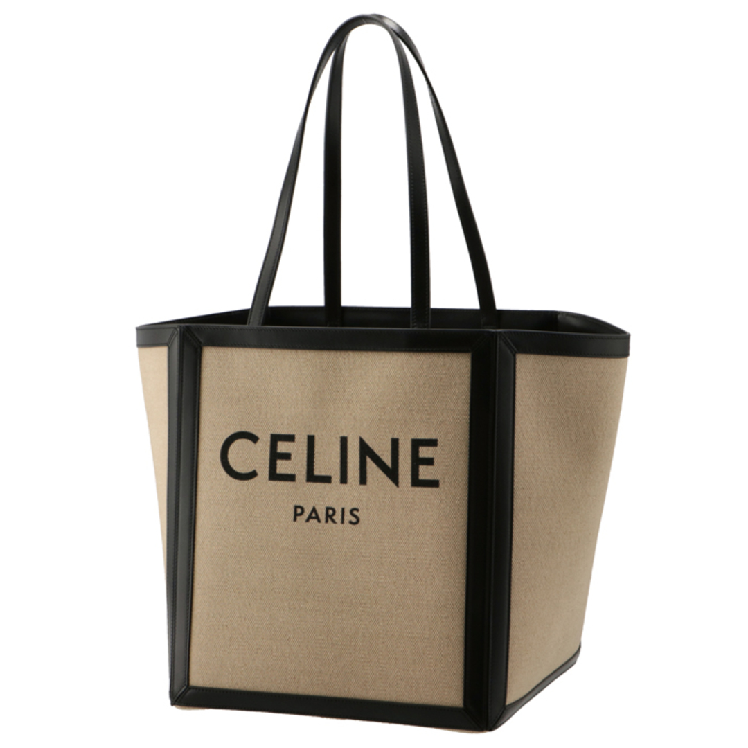CELINE - CELINE トートバッグ ラージ スクエア カバ CABAS CELINE - CELINE トートバッグ ラージ スクエア カバ CABAS