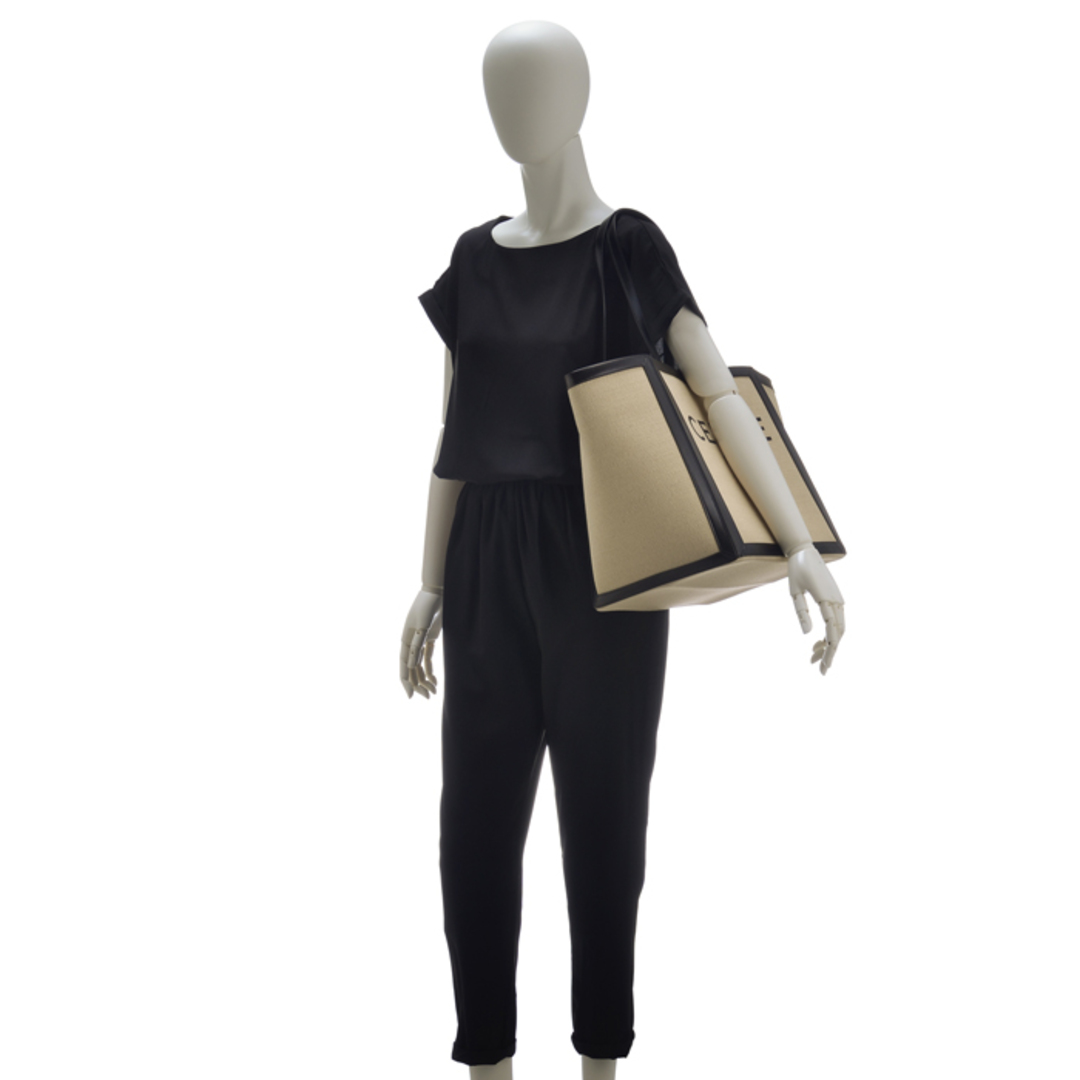 CELINE - CELINE トートバッグ ラージ スクエア カバ CABAS CELINE - CELINE トートバッグ ラージ スクエア カバ CABAS