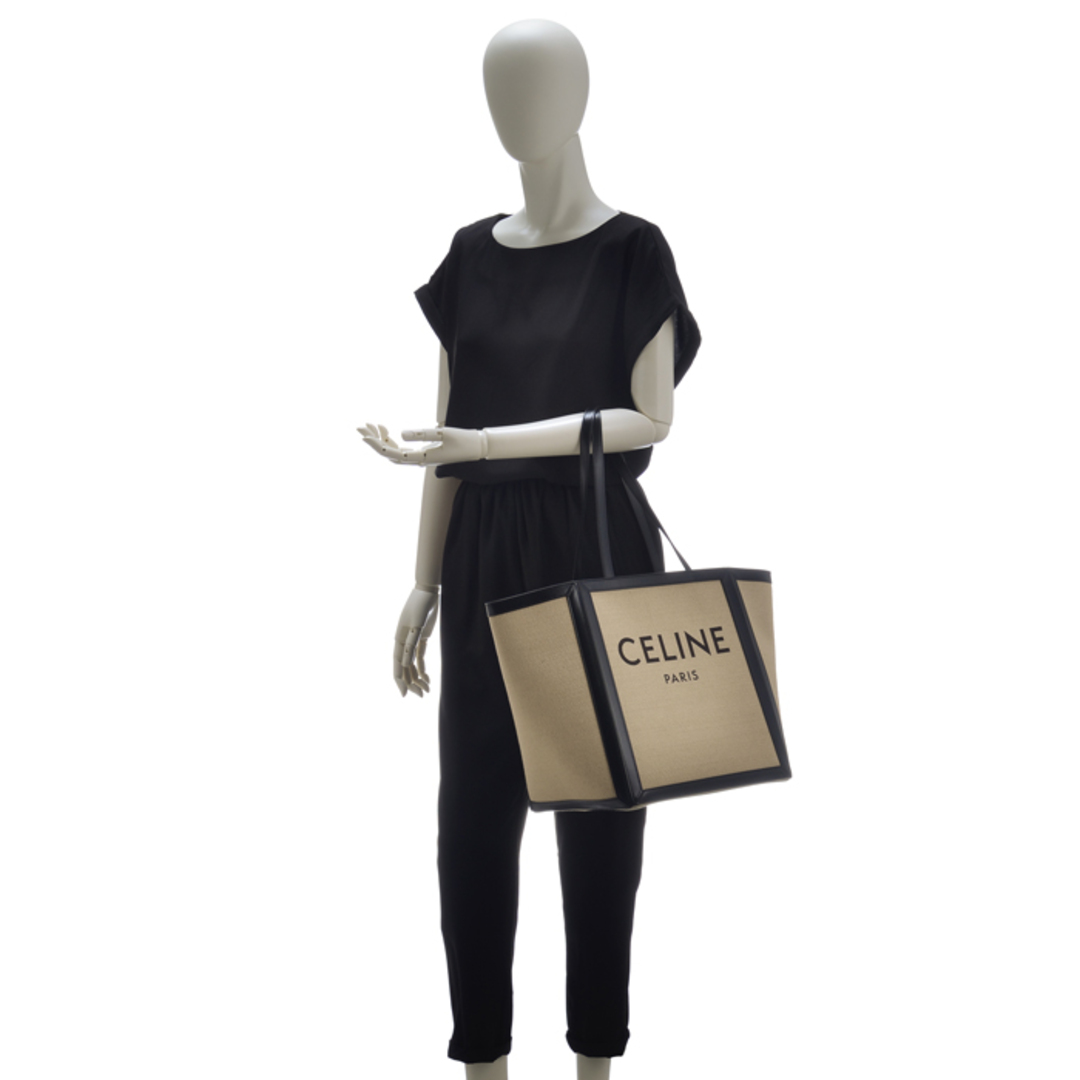 CELINE - CELINE トートバッグ ラージ スクエア カバ CABAS CELINE - CELINE トートバッグ ラージ スクエア カバ CABAS