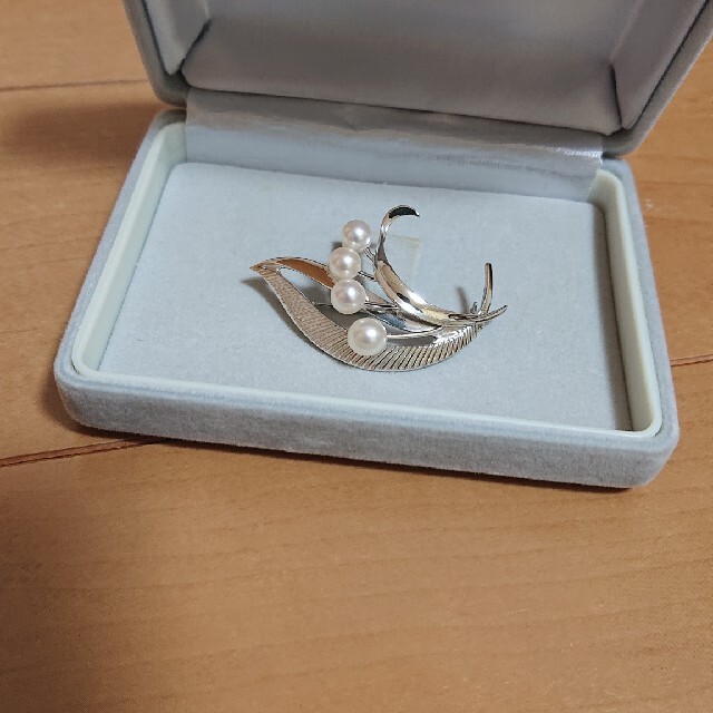 MIKIMOTO - ミキモト シルバー パール ブローチ スズランの通販 MIKIMOTO - ミキモト シルバー パール ブローチ スズランの通販