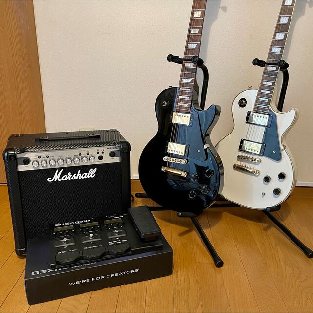 【セット品】Gibson Epiphone LP＆アンプ＆エフェクター