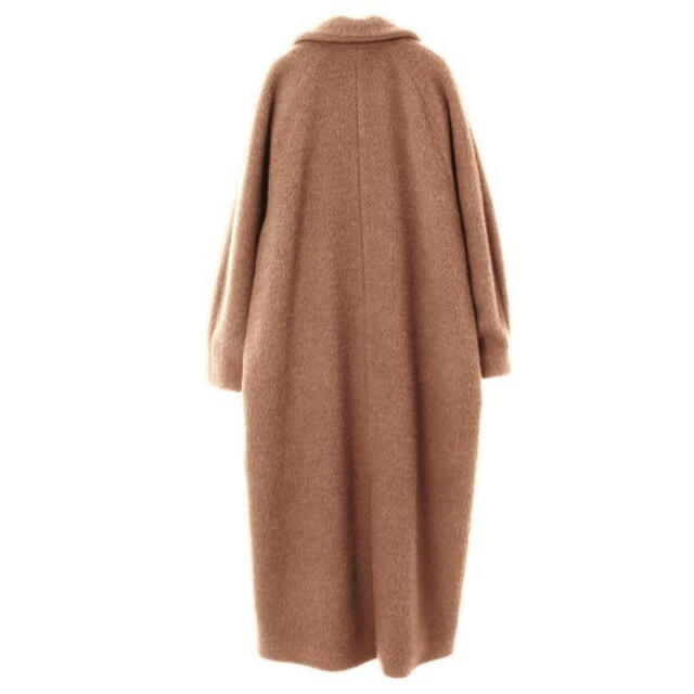 CLANE(クラネ)のclane DOUBLE WOOL LONG COAT キャメル レディースのジャケット/アウター(ロングコート)の商品写真