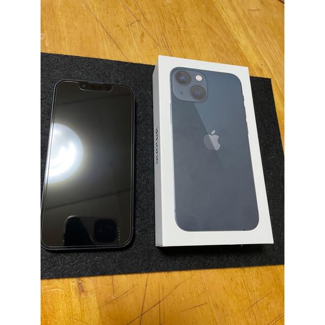 スマートフォン本体アップル iPhone13 mini 128GB ミッドナイト softbank