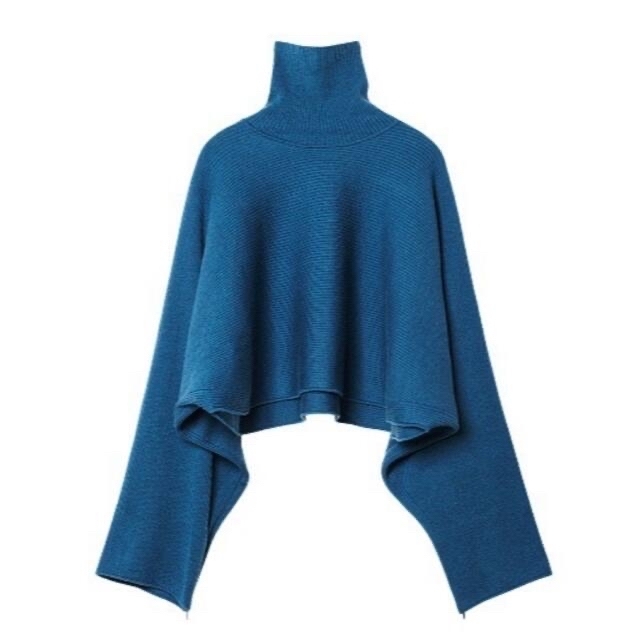 LE CIEL BLEU - 【美品】LE CIEL BLEU Rib Cropped Knit Topsの通販 by