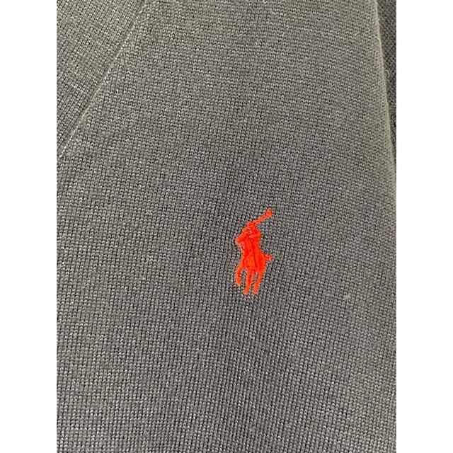 POLO RALPH LAUREN(ポロラルフローレン)の【美品】POLO Ralph Lauren ウール　カーディガン　ポニー　刺繍 メンズのトップス(ニット/セーター)の商品写真