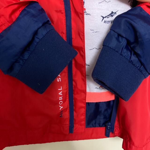 PETIT BATEAU(プチバトー)の専用！マヨラル　95 ナイロンジャケット　ヨットパーカー キッズ/ベビー/マタニティのキッズ服男の子用(90cm~)(ジャケット/上着)の商品写真