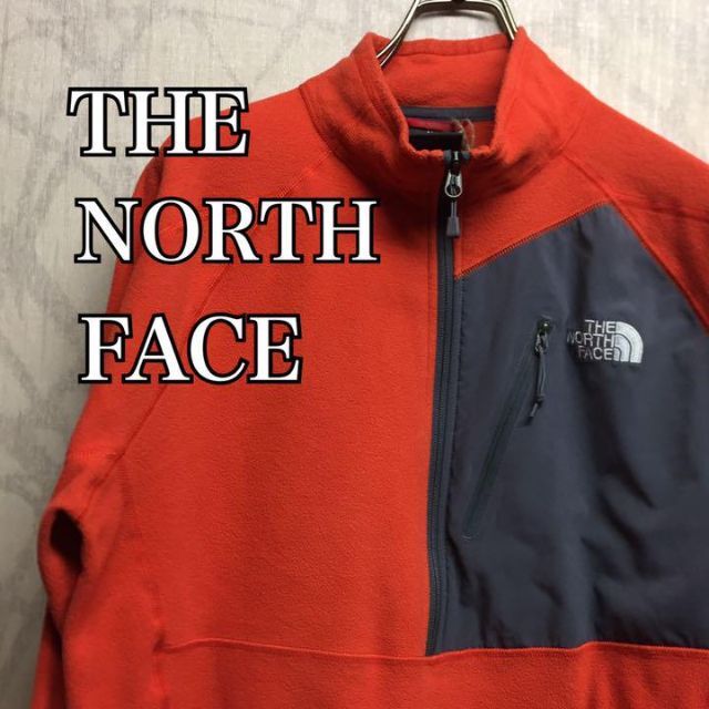 THE NORTH FACE  ザノースフェイス　フリース　フルジップ　オレンジ