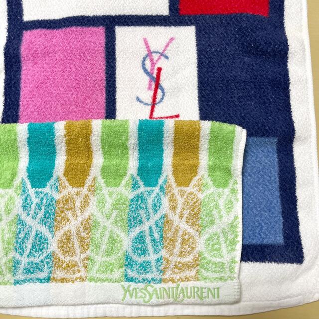 Yves Saint Laurent Beaute(イヴサンローランボーテ)の💕新品未使用💕YSL💕タオル2枚set💕 インテリア/住まい/日用品の日用品/生活雑貨/旅行(タオル/バス用品)の商品写真