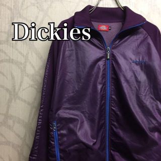 ディッキーズ(Dickies)の【激レア】ディッキーズ  ナイロンジャケット　胸刺繍ロゴ　パープル(ナイロンジャケット)