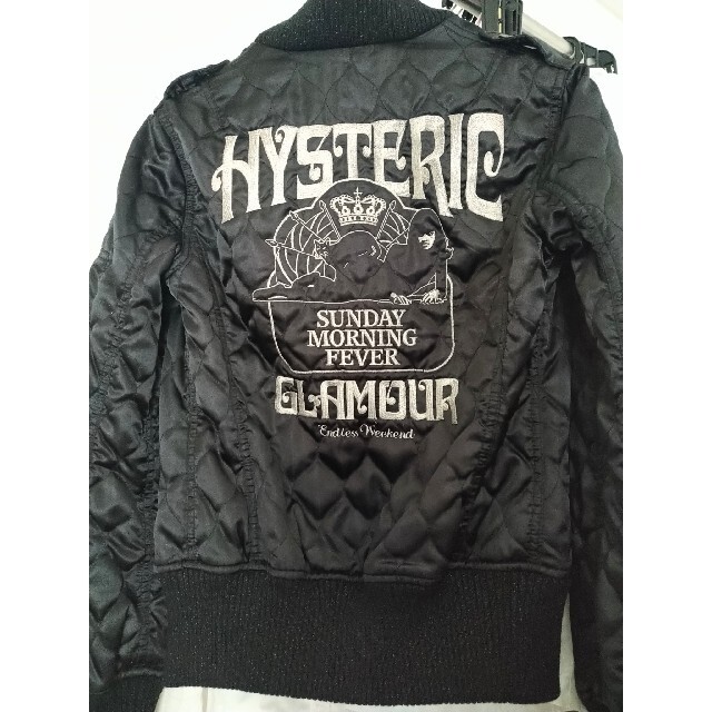 HYSTERIC GLAMOUR(ヒステリックグラマー)のHYSTERIC GLAMOUR ヒステリックグラマー　キルティング ブルゾン レディースのジャケット/アウター(ブルゾン)の商品写真