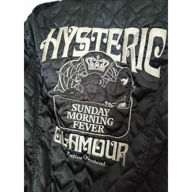 HYSTERIC GLAMOUR(ヒステリックグラマー)のHYSTERIC GLAMOUR ヒステリックグラマー　キルティング ブルゾン レディースのジャケット/アウター(ブルゾン)の商品写真