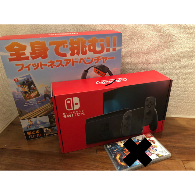 本日限定お値下げ❗️switch本体　リングフィットアドベンチャー　ソフトセット | フリマアプリ ラクマ